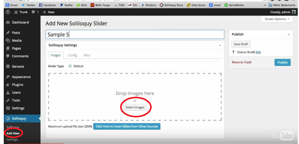 Adding New Image Slider