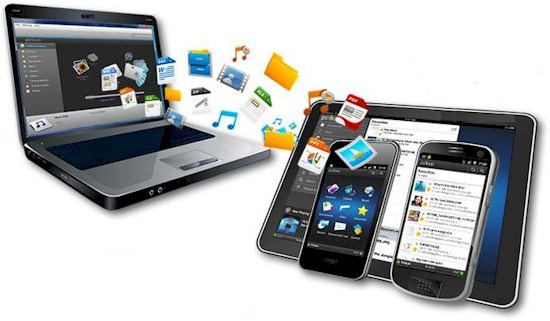 Easy switching from desktop to mobile device