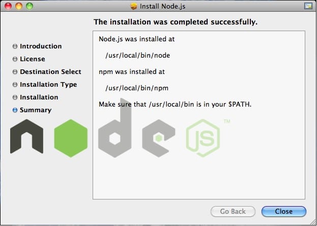 NodeJS Mac Setup Tutorial