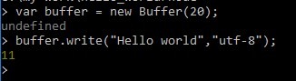 Writing Binary Using Buffer