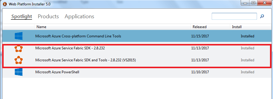 Web Platform Installer