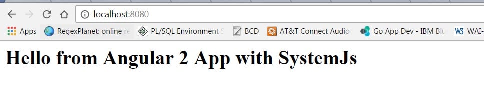 Angular2 App with SystemJs