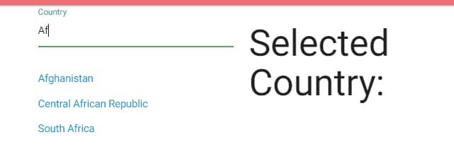 Angular2 AutoComplete