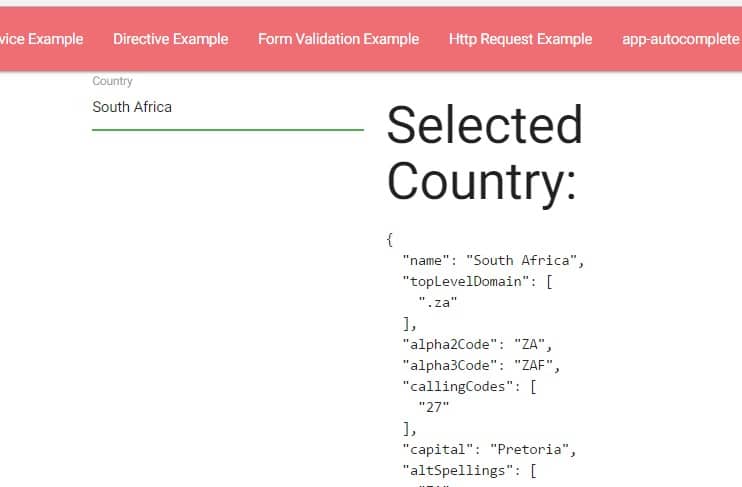Angularjs 2 AutoComplete