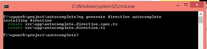 Generate Directive in Angularjs 2